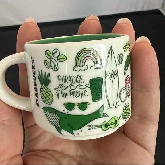 Starbucks Hawaii Coffee Mug Christmas Ornament You are here Collection 2 Oz - Picture 4 of 8